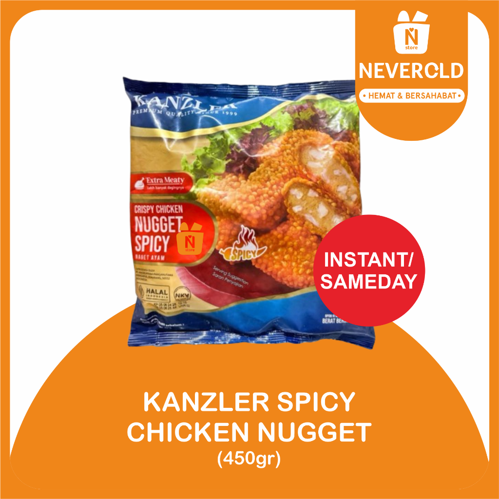 

KANZLER CRISPY CHICKEN NUGGET SPICY 450GR