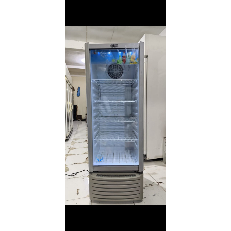 second / bekas kulkas chiller 1 pintu merk gea