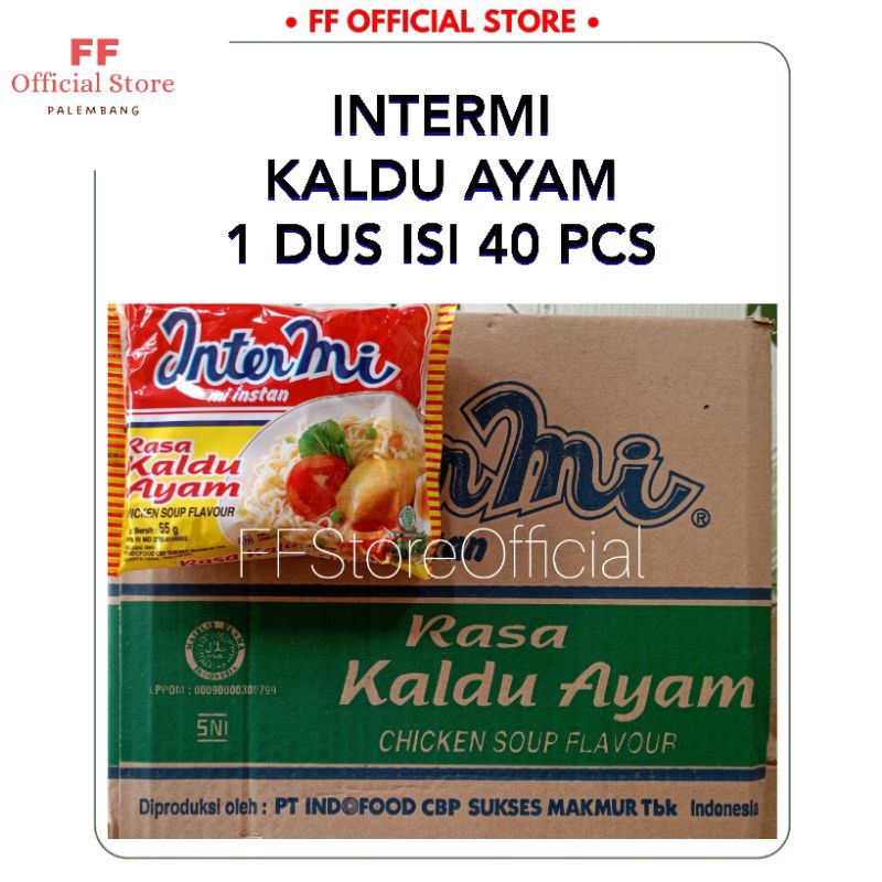

(WH) INTERMI Mie Instant Kaldu Ayam 1 Dus isi 40 Bks