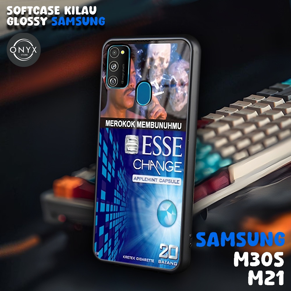 [AA28] Softcase SAMSUNG M21 | M30S | ROKOK | Case Samsung Keren Lucu | Casing Kilau Glossy Samsung M