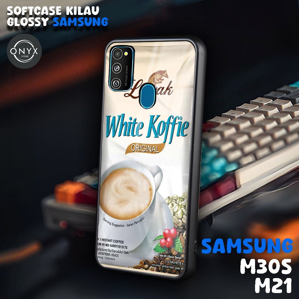 [AA34] Softcase SAMSUNG M21 | M30S | KOPI | Case Samsung Keren Lucu | Casing Kilau Glossy Samsung M3