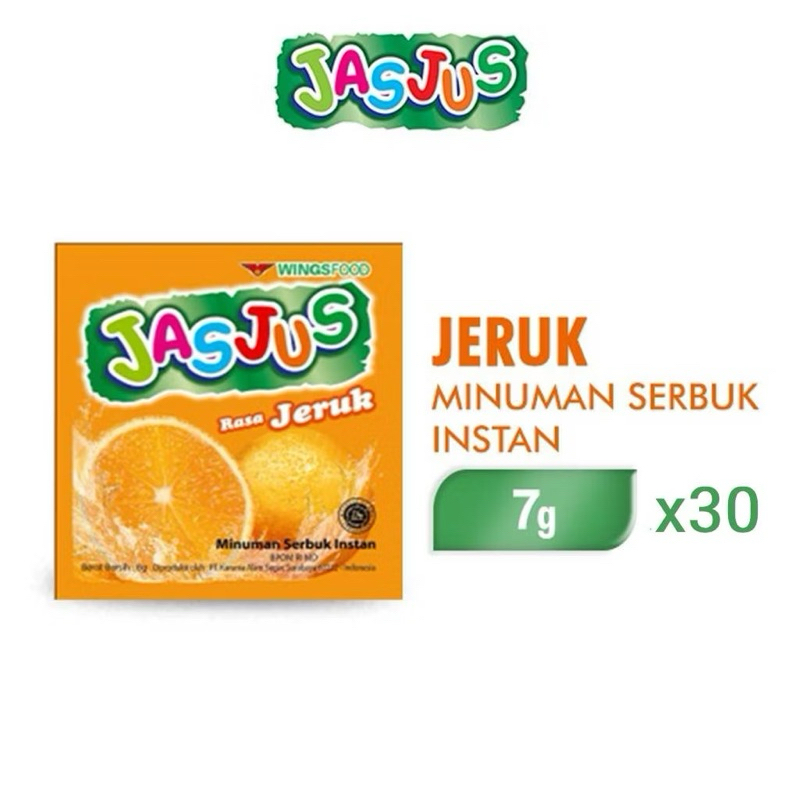 

Jasjus Orange 7 gr isi 10 pcs x30