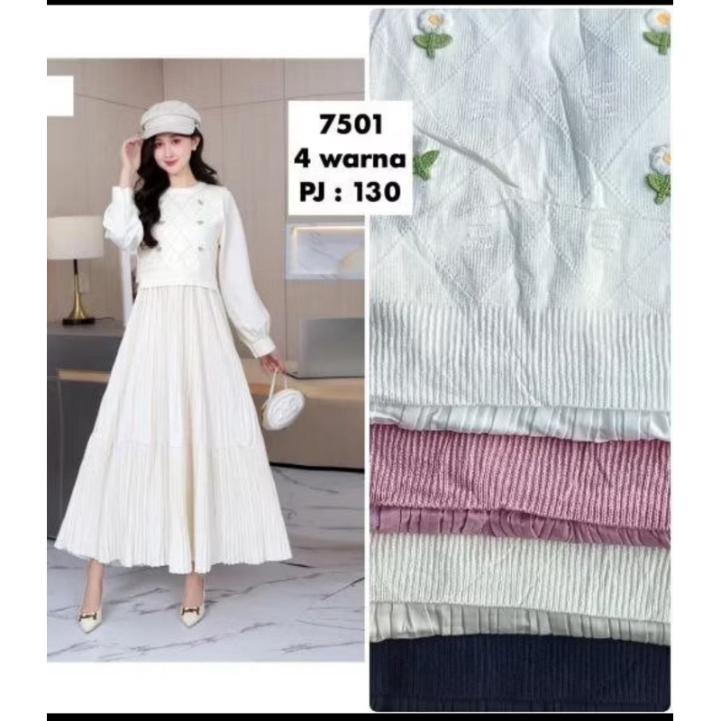 midi dress rajut import,dress Zara women premium/gamis BKk premium import
