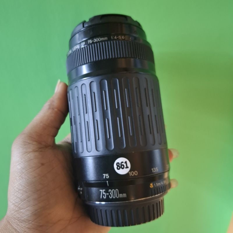 Lensa canon 75-300mm / lensa telle 75-300mm