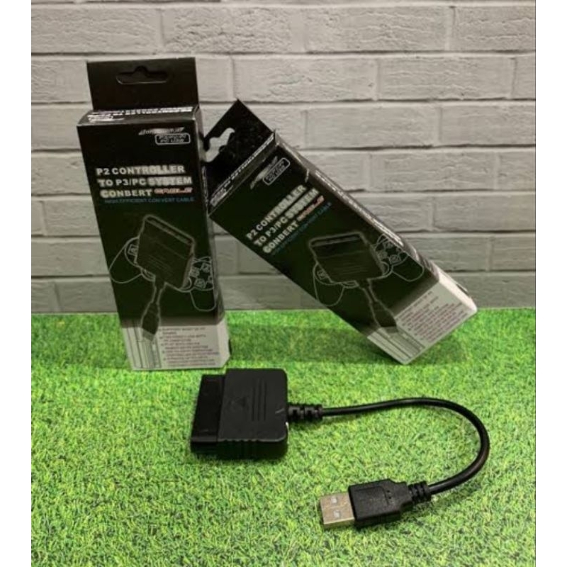 Converter USB 1 Slot Stik Stick PS2 ke Stick 3 / PC Single Convertor Game Adaptor Gaming