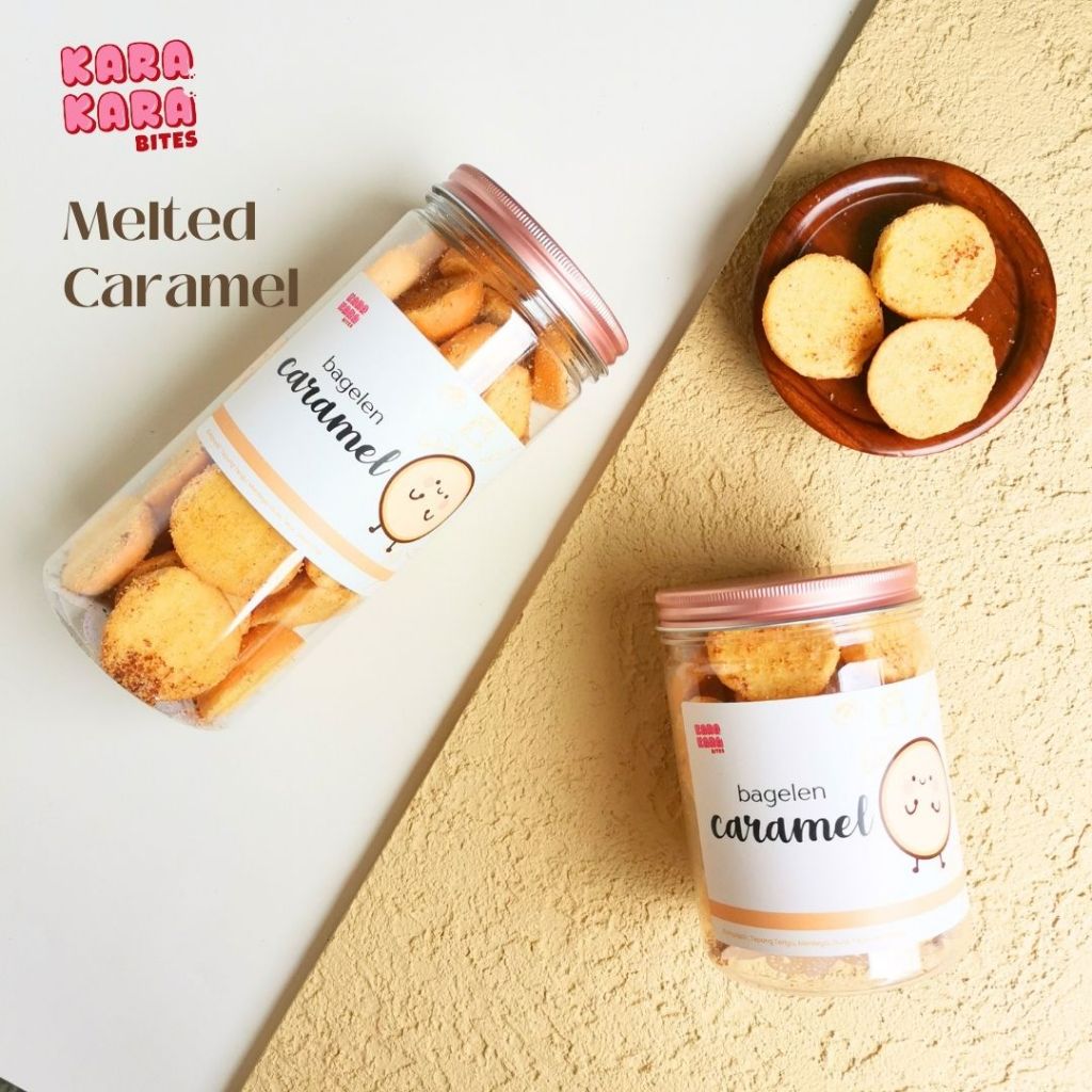 

KKB Melted Caramel Bagelen Caramel Roti Kering Roti Bagelen Kara Kara Bites