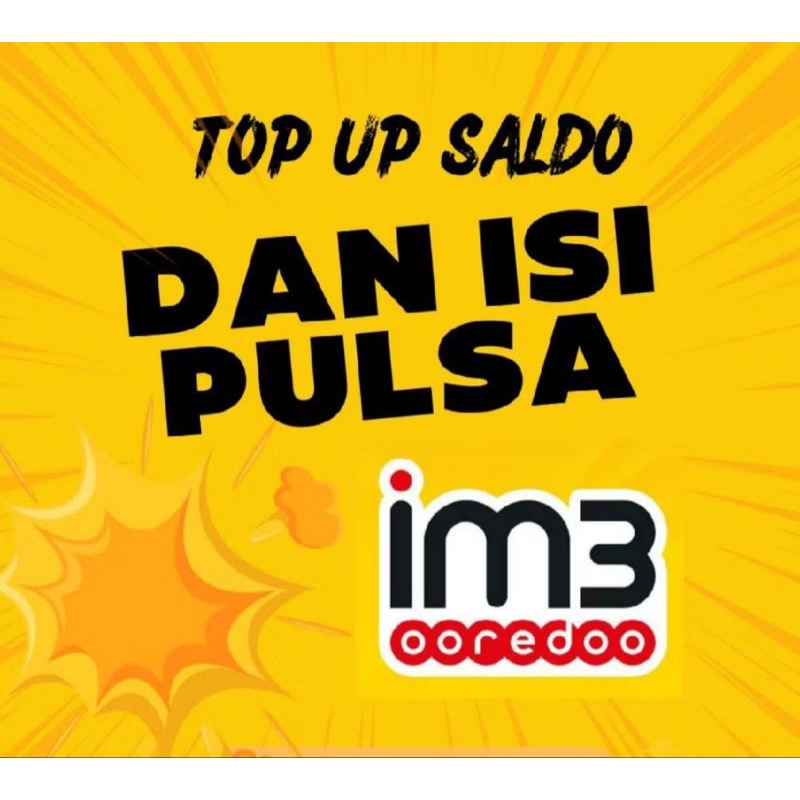 

im3 Top Up Saldo Dan Isi Pulsa Ratustore Official