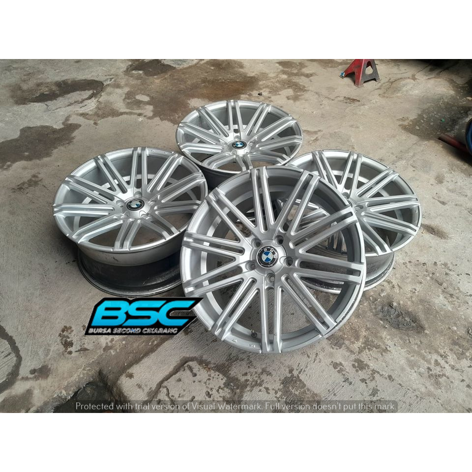 Velg Mobil Racing Bekas R19 JF Luxury Pcd 5x120 Ring 19 Khusus BMW Pelek Second