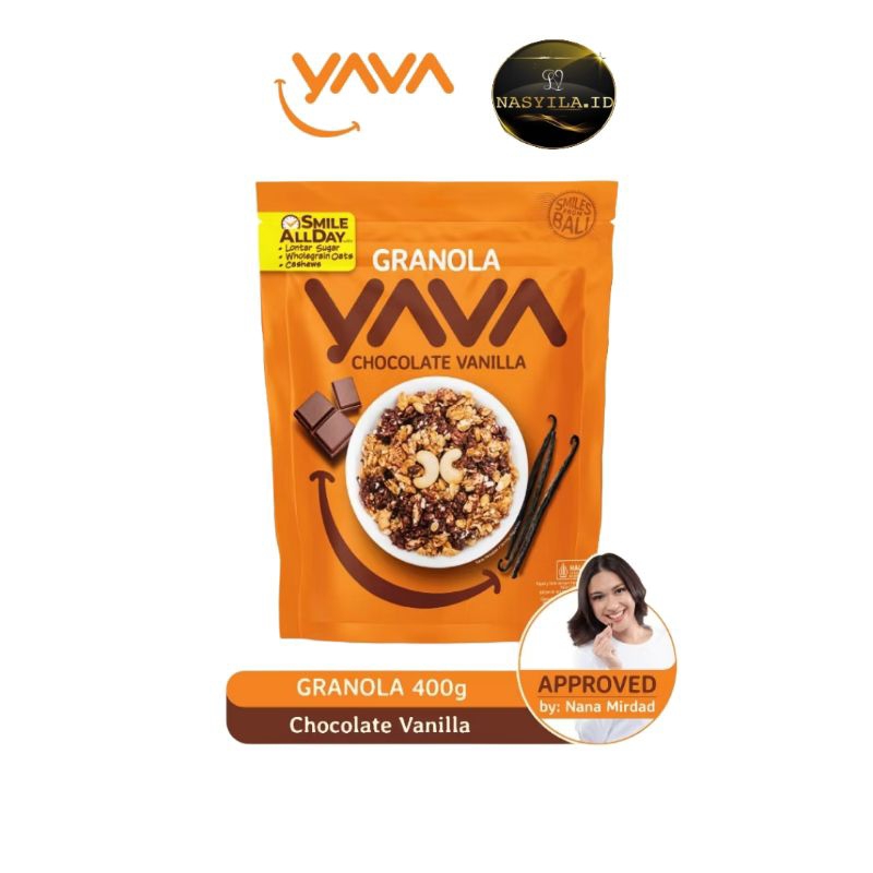

YAVA Granola Chocolate Vanilla 400g