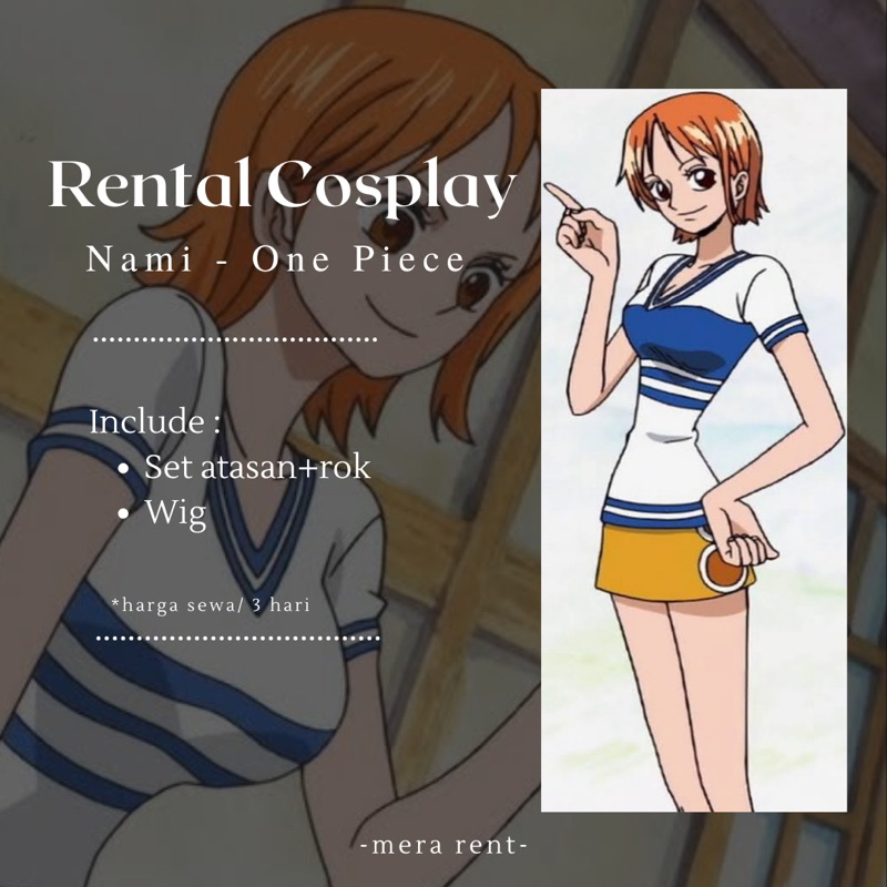 rental cosplay Nami - One Piece