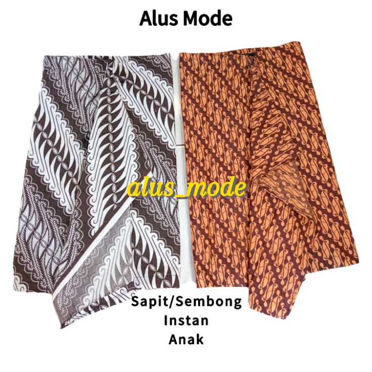 Sapit Urang Instan Sembong Instan Sapit Urang Anak Sapit Urang Dan Blangkon Sapit Urang Dewasa Sapit