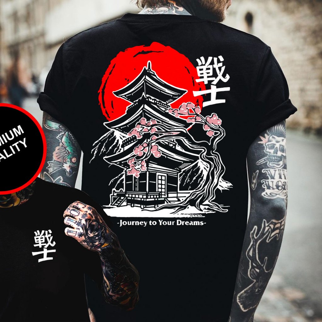 TSHIRT - OMAH - KAOS JEPANG - KAOS KASTIL - KAOS KANJI - KAOS HITAM - KAOS DISTRO - KAOS TOKYO - KAO