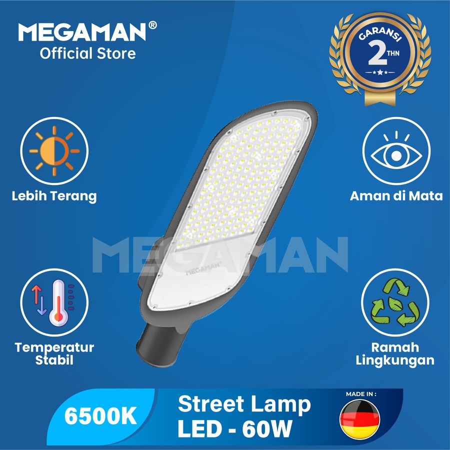 MEGAMAN LAMPU LED PJU 50WATT LAMPU PENERANGAN JALAN