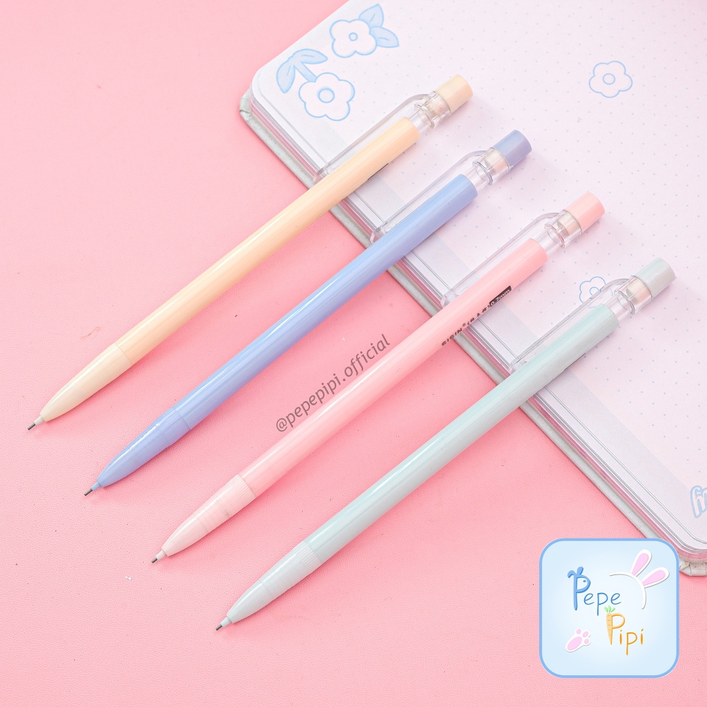 

Pensil Mekanik Sisin Macaron Pastel DF-1031 0.7 mm Pencil Mechanic Cetek Lucu