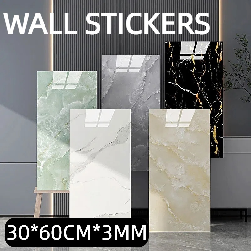 Wallpaper VINYL Marble / Lantai Vinyl Keramik Marbel Granit / Stiker Wallpaper Dinding 60 x 30 cm /S