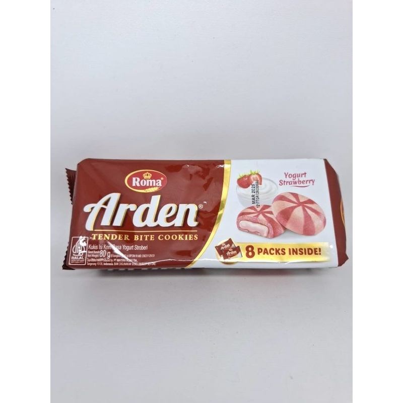 

SALE -- Roma Arden rasa Yogurt Strawberry 80gr isi 8pack @10gr