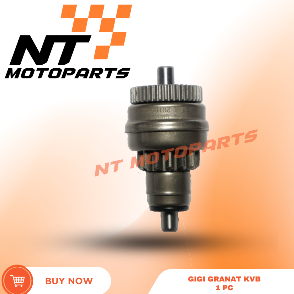 granat gigi pinion starter gear assy honda vario 110 karbu beat fi Scoopy Spacy KVB ORI NT MOTOPARTS