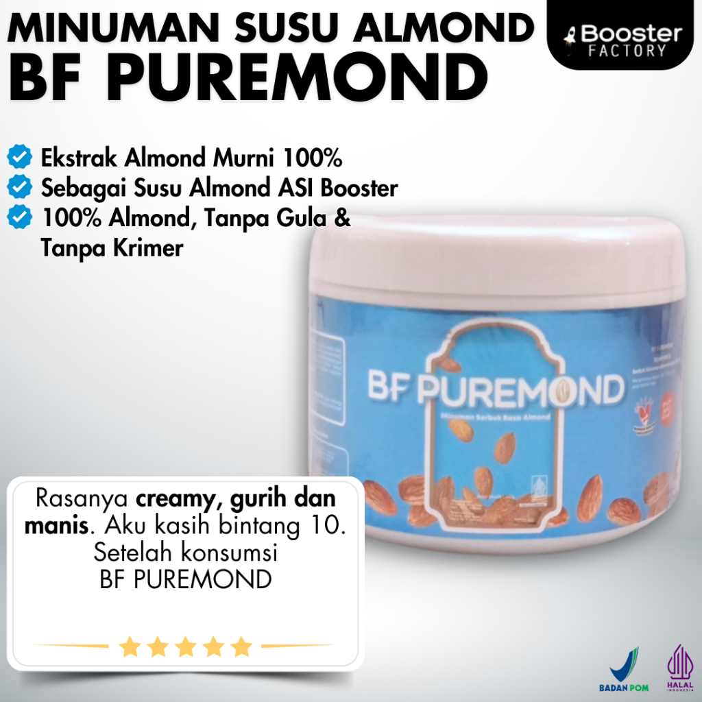 

Almond Milk Powder / Susu Almond Bubuk - BF Puremond Booster Factory