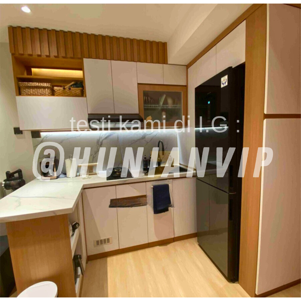 Rak dapur / kitchen set full aluminium minimalis Custom