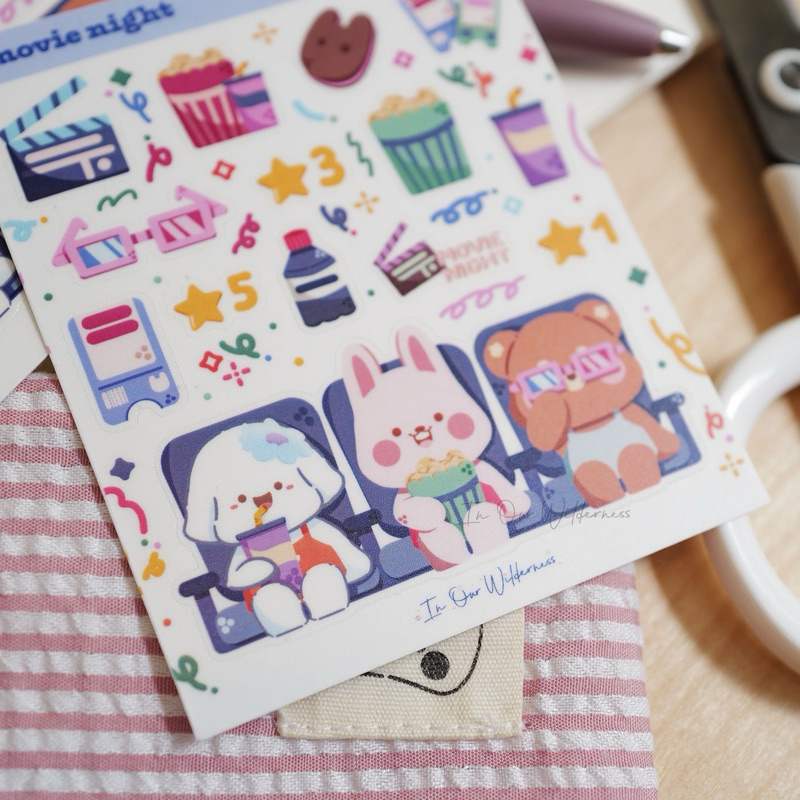 

In Our Wilderness mini sticker sheet