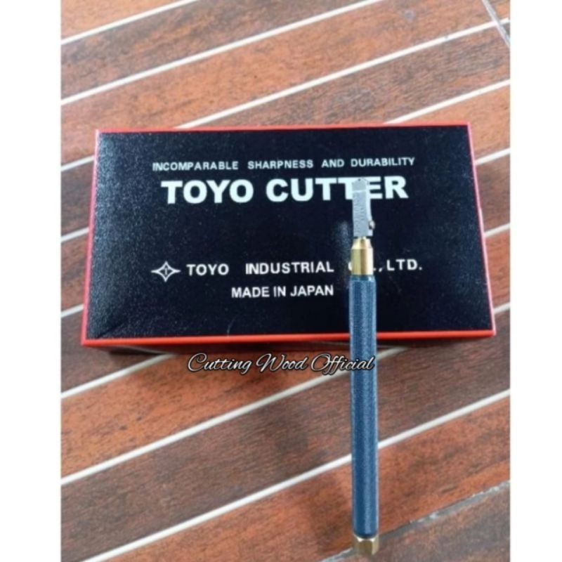 Alat potong kaca Toyo TC-10 alat pemotong kaca terbaik manual Made in asli Japan 100%