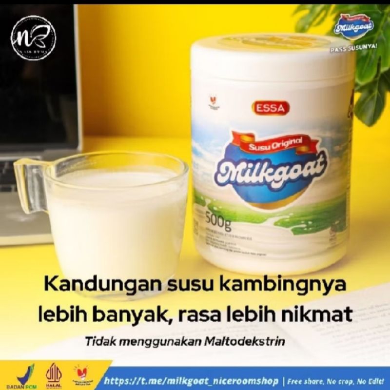 

susu kambing milk goat isi( 500gr ) kandungan susunya lebih banyak dan lebih berkhasiat tentunya