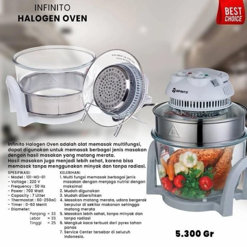 Air fryer Halogen Infinito