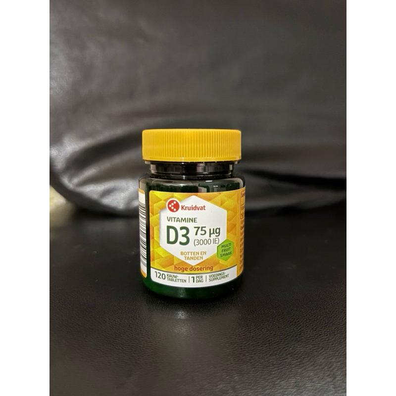 Vitamin D3 3000 IU Kruidvat isi 120 tablet
