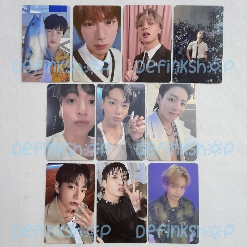 [READY STOCK] Official POB Web Weverse Shop / LD M2U Powerstation / PVC PC BTS - Jin Jimin Jungkook 