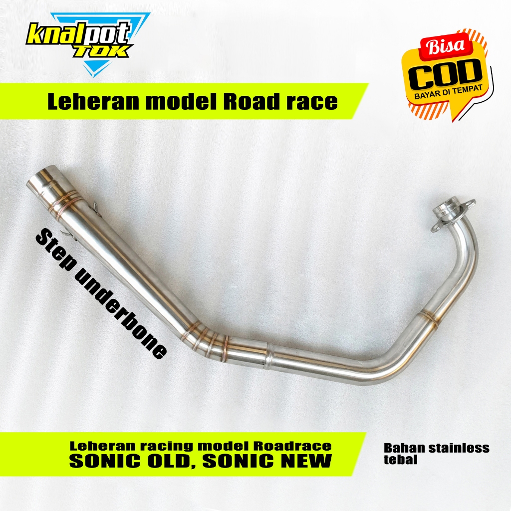 Leheran Sonic Old/New model Road race Step Underbone, Roll bending Stainless