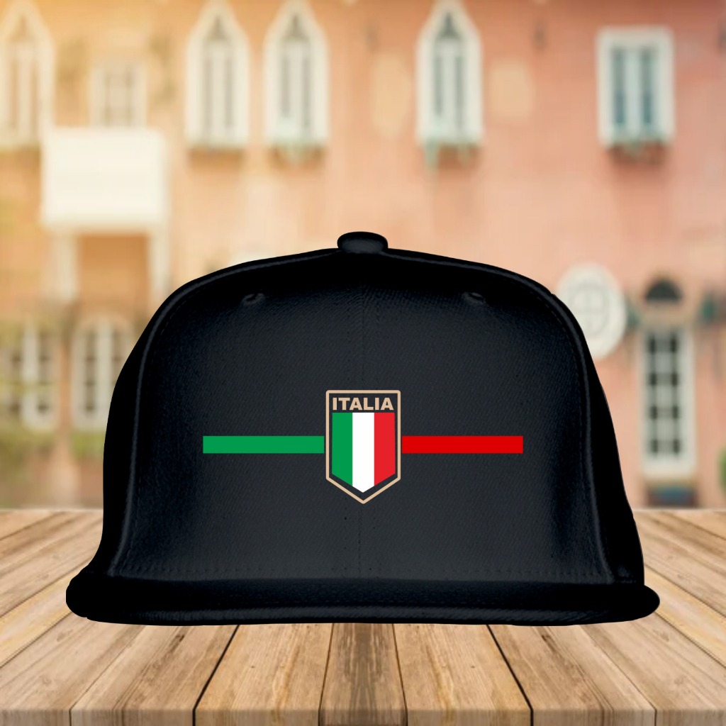 TOPI SNAPBACK SUVENIR ITALIA- TOPI OLEH-OLEH ITALIA BATCH 1