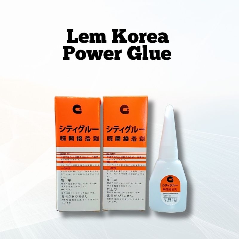 

Lem Korea Murah/Power Glue Korea/Lem G-Korea