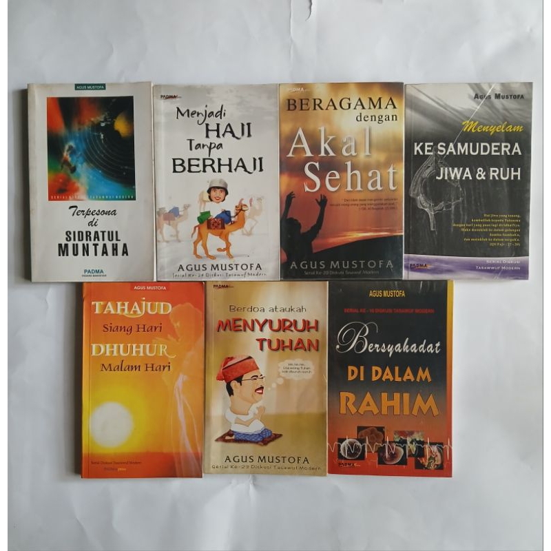 (Preloved) Buku Agus Mustofa
