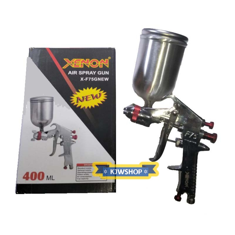 Spray Gun F75 Tabung Atas F75G Super MURAH Spray Gun Xenon 1.5mm F75G Spet Cat F 75 Semprotan Cat Al