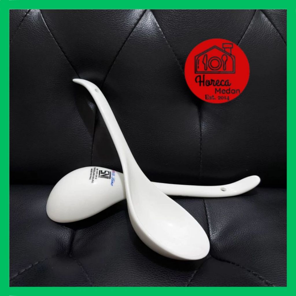 SENDOK PRASMANAN KERAMIK VICENZA / SENDOK SAYUR KERAMIK / SERVING SPOON