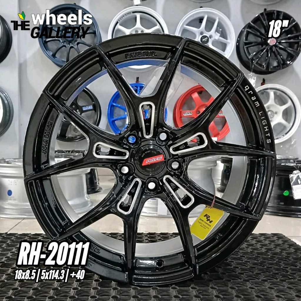 Velg Mobil Only Gramlight 57FXZ/RH-20111 18" 5x114.3 By RH Wheels
