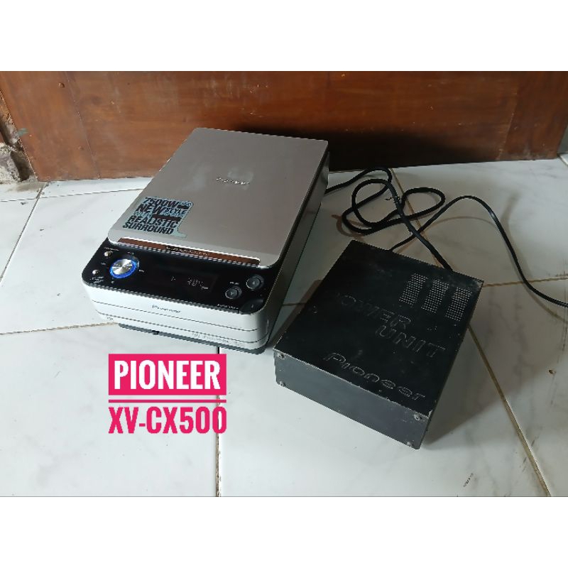 Head Player Home Theater Pioneer XV-CX500 power 7500watt pmpo SEGEL