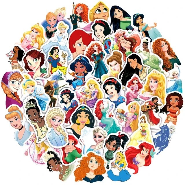 

Stiker Cutting DISNEY PRINCESS Vinyl