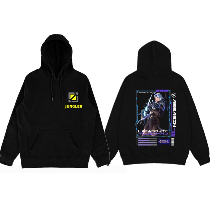 Sweater Hoodie Mobile Legend Anak Dan Dewasa Hero Lancelot Full Skin Terbaru Hoodie Gaming Mlbb Anak