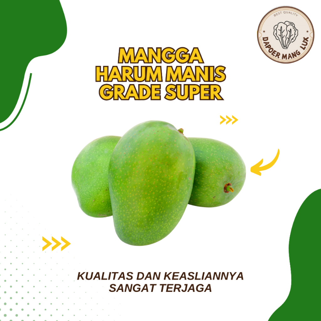 

MANGGA HARUM MANIS GRADE SUPER 500 GRAM DAN 1 KG BEST QUALITY