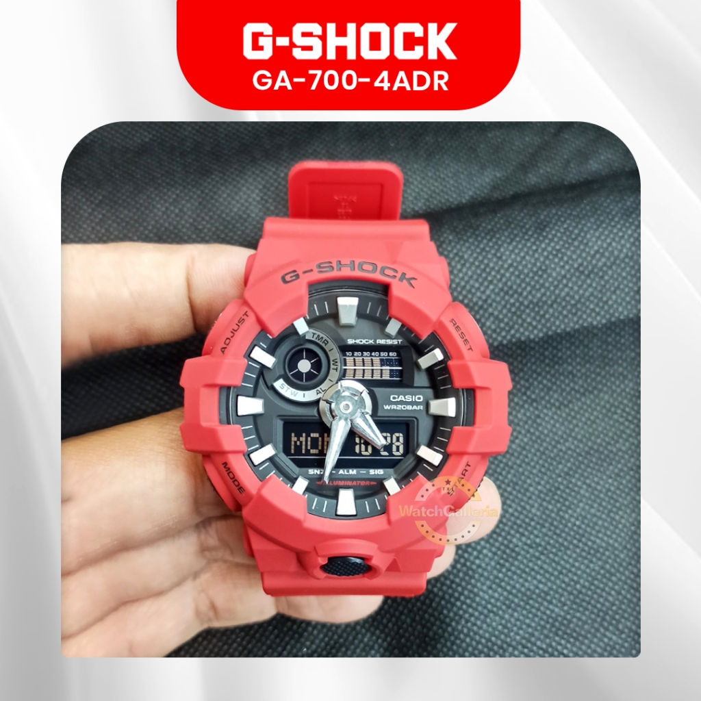 Casio G-Shock Analog Man GA-700-4ADR/GA-700-4ADR/GA-700