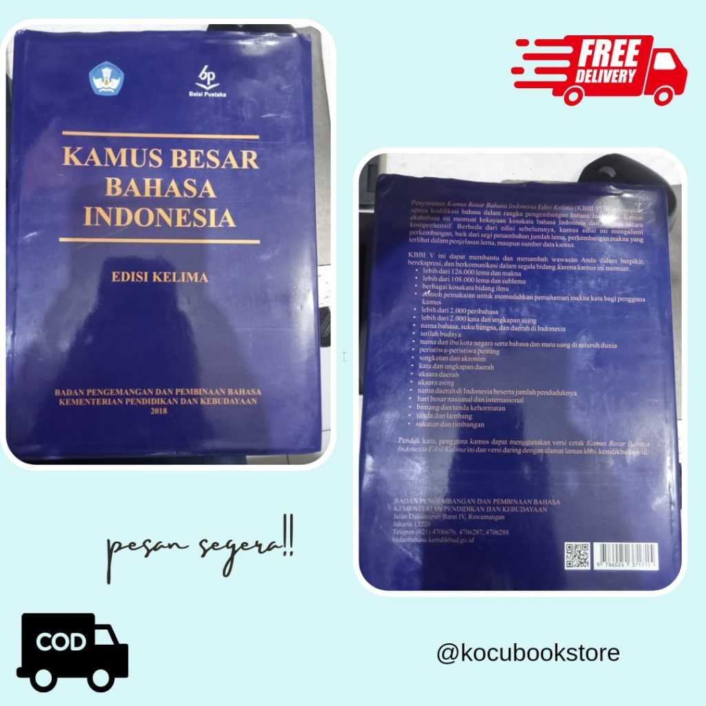 KAMUS BESAR BAHASA INDONESIA/KBBI EDISI KELIMA