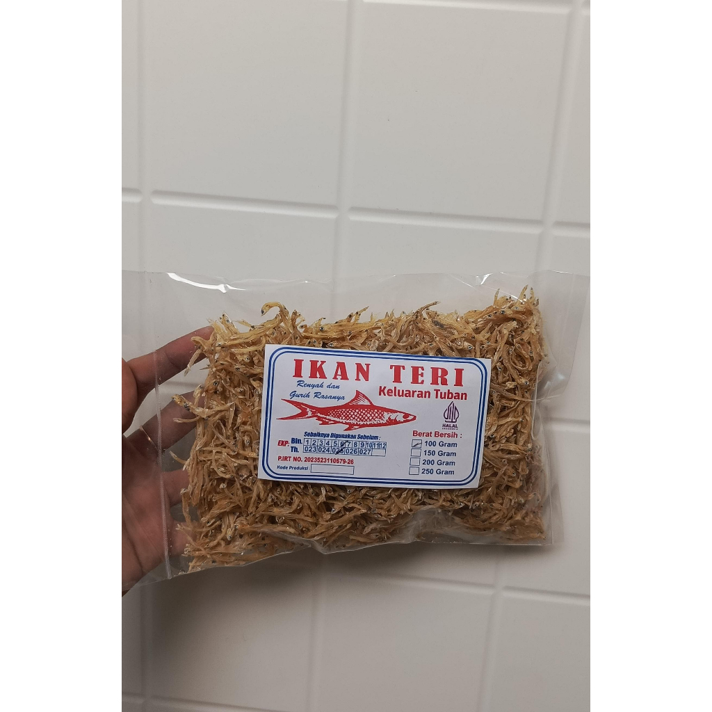 

Ikan Asin Teri Sawur Khas Tuban 100gr