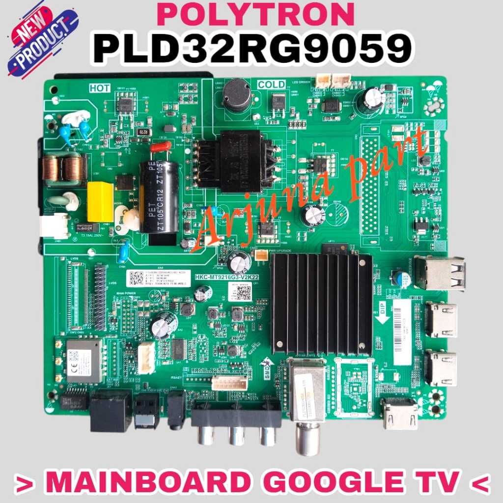 MAINBOARD TV POLYTRON PLD32RG9059 / MB TV POLYTRON PLD32RG9059 / MESIN TV POLYTRON PLD32RG9059 / MOD
