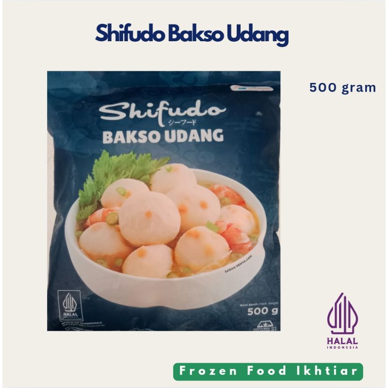 

Bakso Udang Shifudo 500 gram