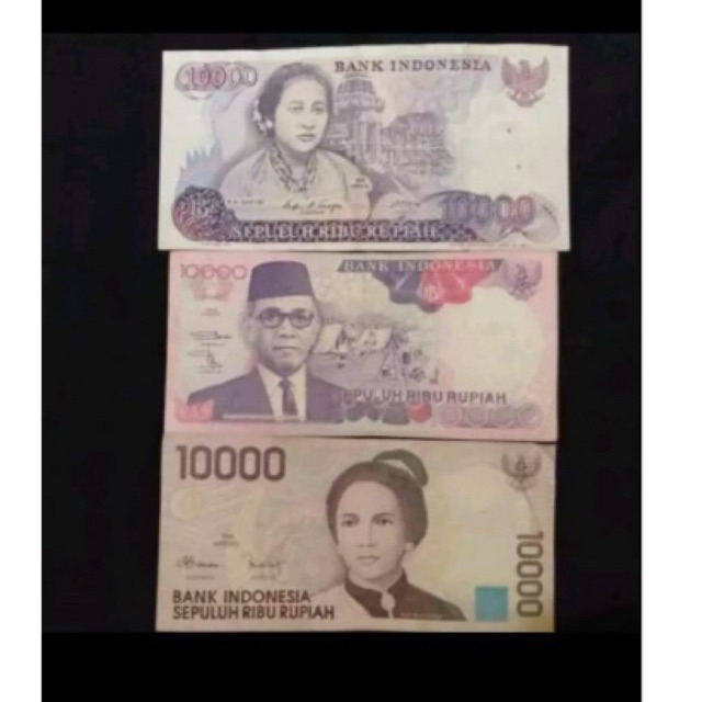 

set 10.000 beda generasi bekas