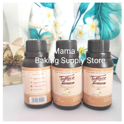 

TOFFIECO Tiramisu Paste Perisa Pasta Kopi Tiramisu Wangi 50 Gr Repack