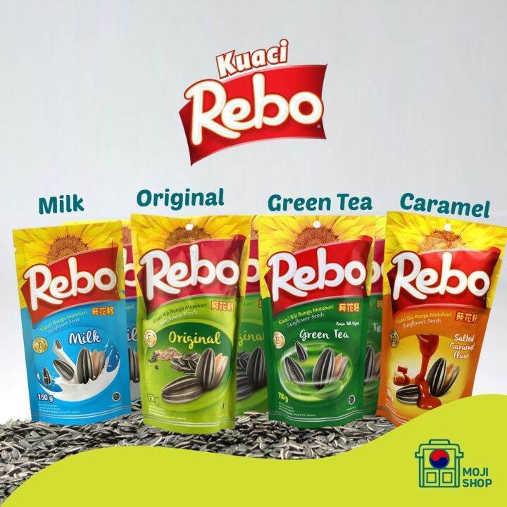 

Kuaci Rebo Rasa Lengkap 70 gr - Kwaci - Kuaci Enak - Jajanan - Camilan - Biji Matahari