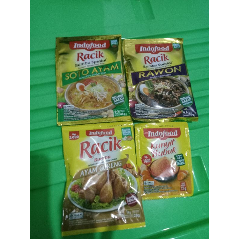 

Indofood RaciK Bumbu Spesialis Soto Ayam Rawon
