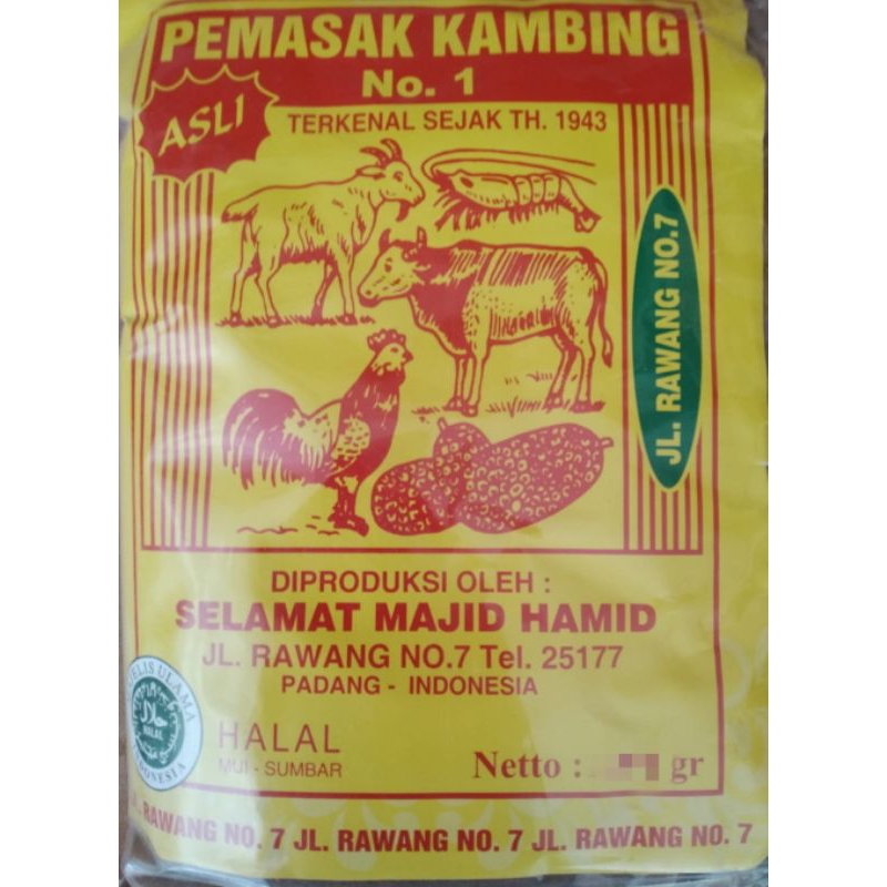 

Pemasak Kambing No. 1 Selamat Majid Hamid